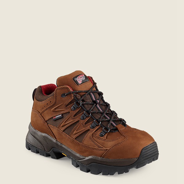 Botas Red Wing Hiking Hombre Marrom - Truhiker - 3-Inch Waterproof Safety Toe - 860-KJWAHM